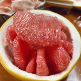 当季新鲜水果红心蜜柚大规格5斤 皮薄肉厚多汁