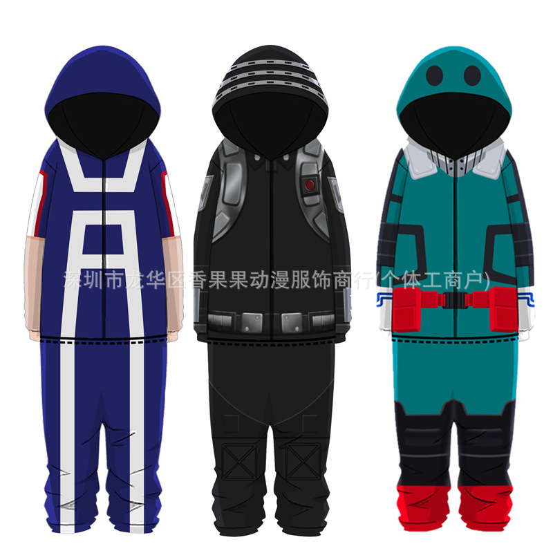 2021 New Style Anime Cartoon Pajamas Cosplay Clothing One-Piece Pajamas Home Wear