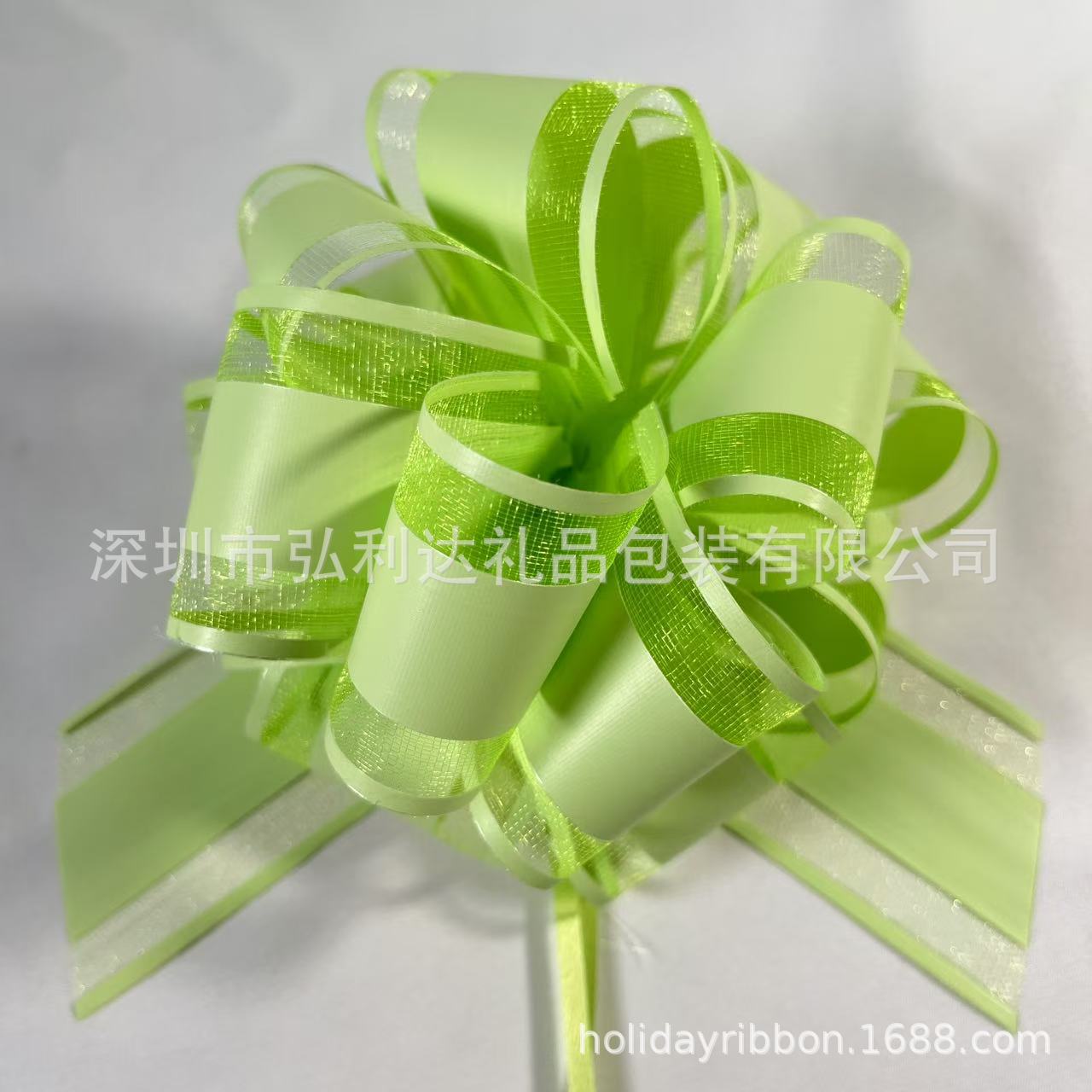 Transfronterizo Amazon 50 # Suya flores de Navidad decoraciones de flores de cinta de dibujo de flores en forma de bola mano en stock