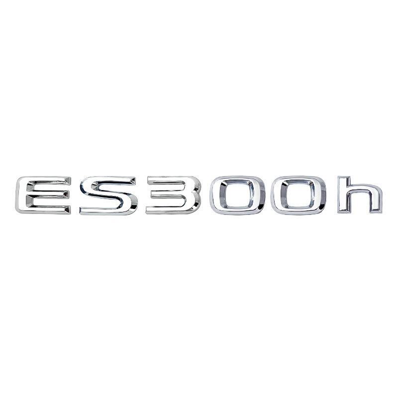 レクサス ES200 英数字ラベル ES250IS26ES350 リアステッカー RX350 トランクラベルに適しています。|undefined