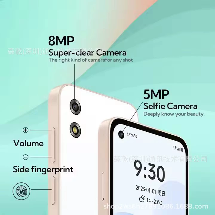 Смартфон (duoqin) Qin3 ultra, 5,05″ компактный, 8 ГБ+256 ГБ, Android 12