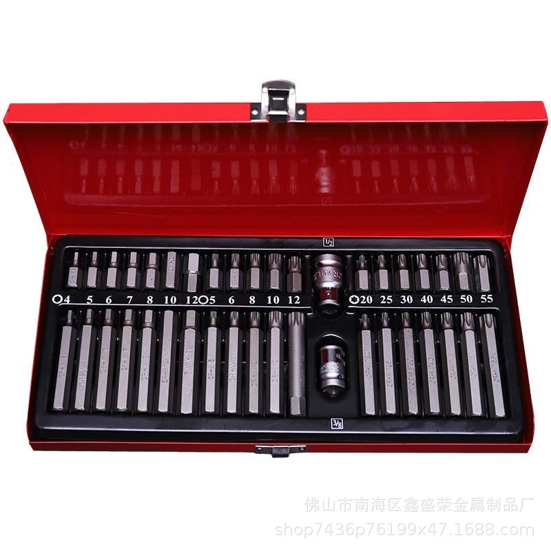 Set, hexagonal screwdriver, 40 pieces