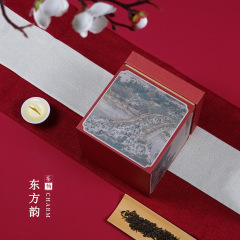 盒境大號方罐批發老白茶普洱茶大紅袍黃山毛峰空盒茶葉包裝