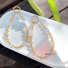 九千里金色小香風輕奢網紅小紅書跨境速賣通女神送禮防丟手機串鏈