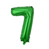 Green digital balloon, decorations, 32inch, 34inch, wholesale