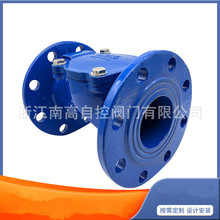 南高阀门 减小水锤压力 防倒流 橡胶瓣止回阀HC44X
