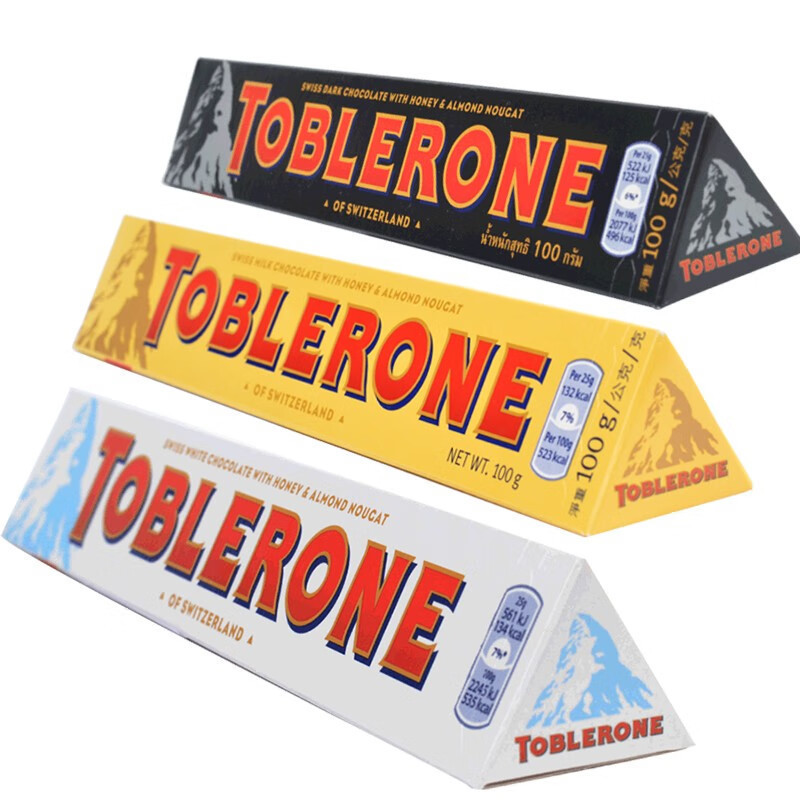 スイス トブラローネ トライアングル ナッツ チョコレート TOBLERONE トライアングル チョコレート 100g スナック食品 スナック ウェディング キャンディー|undefined