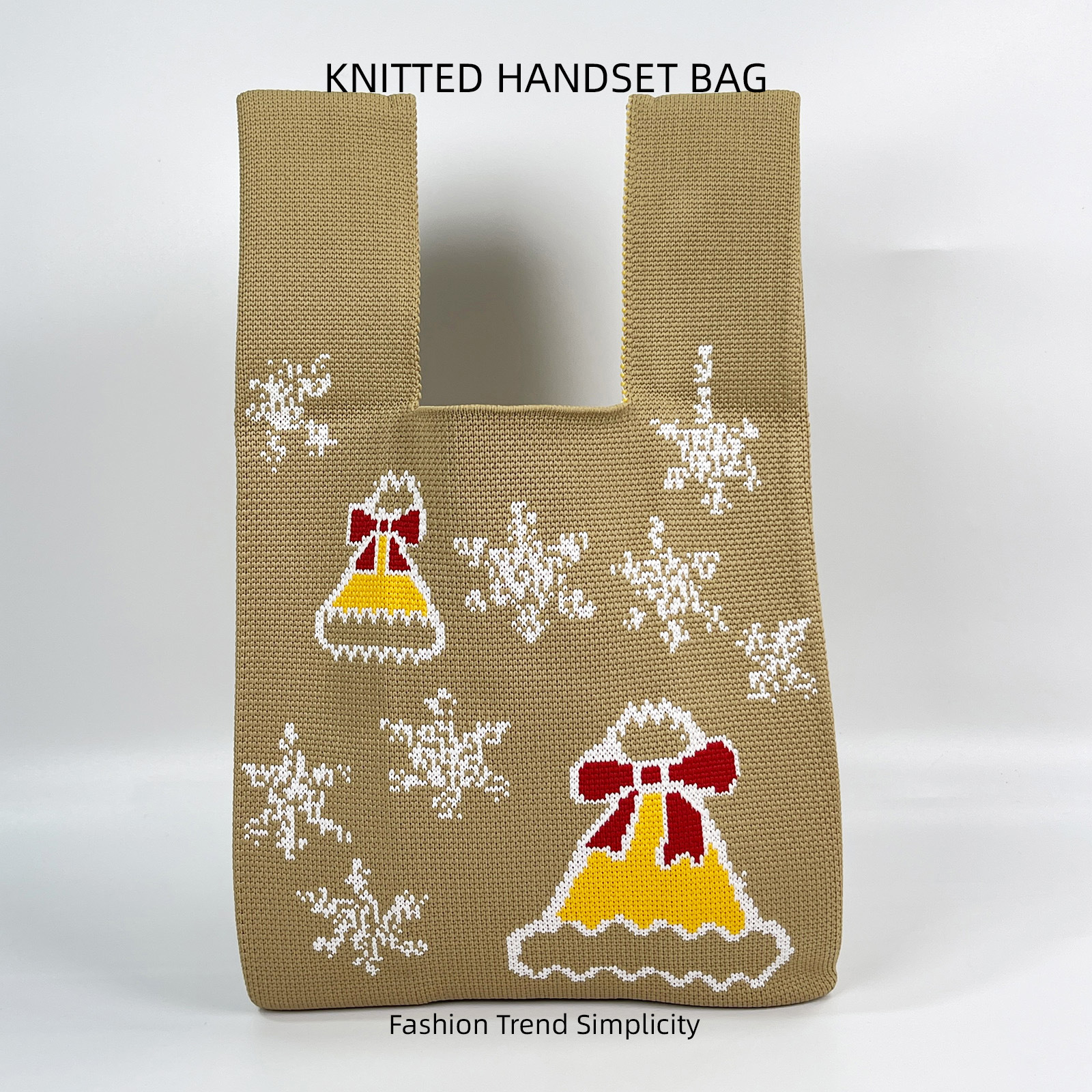 Navidad, regalo de Año Nuevo, bolsos de punto, bolsos de mujer, bolsos rojos, bolsos de brazo, bolsos de mujer.