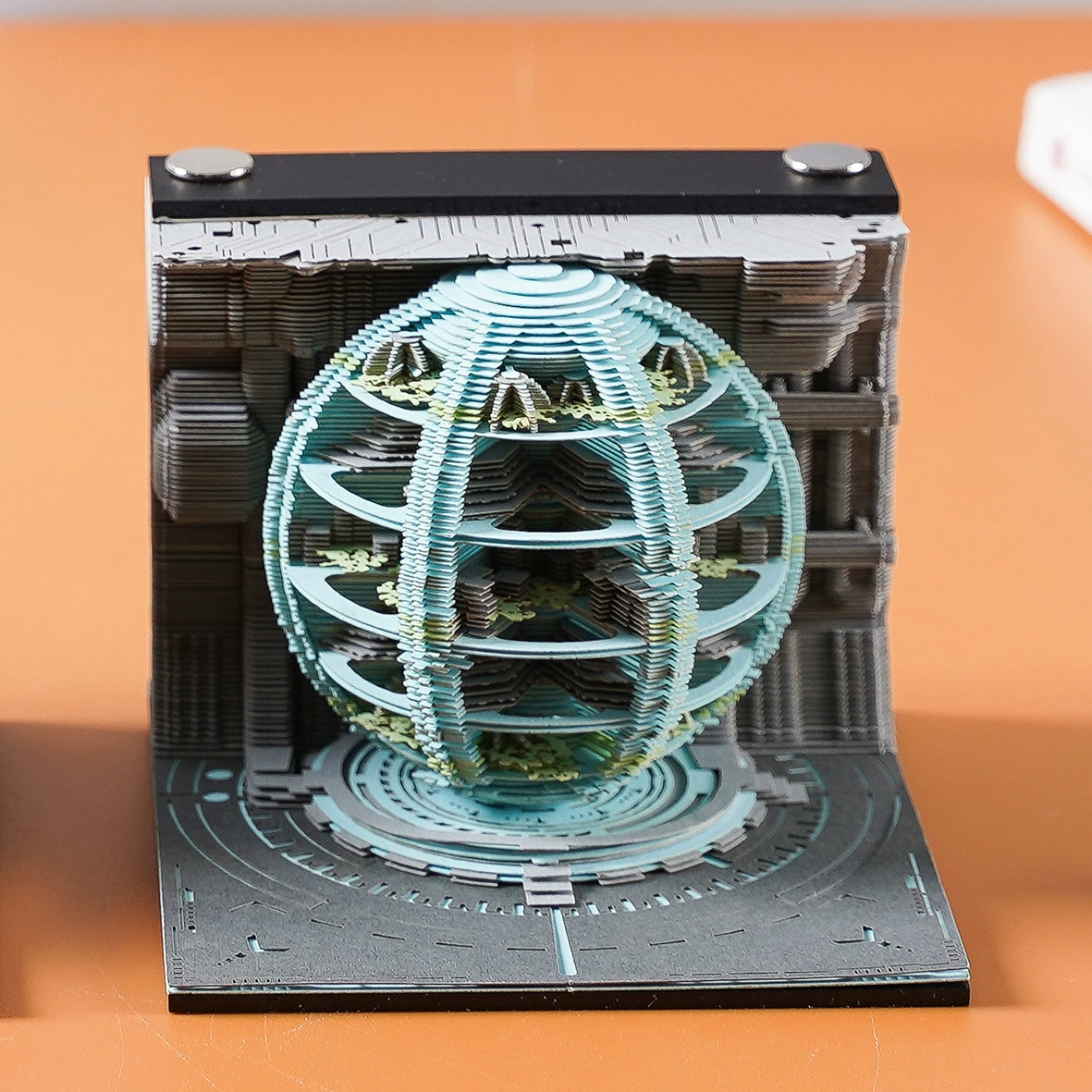 Трехмерный настольный календарь, заметки, в 3D-формате, годы 2025