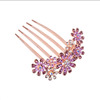 Hair accessory from pearl with bow, hairgrip, metal elegant hair stick