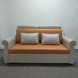 现代极简折叠沙发床两用中小户型客厅卧室多功能科技布沙发床