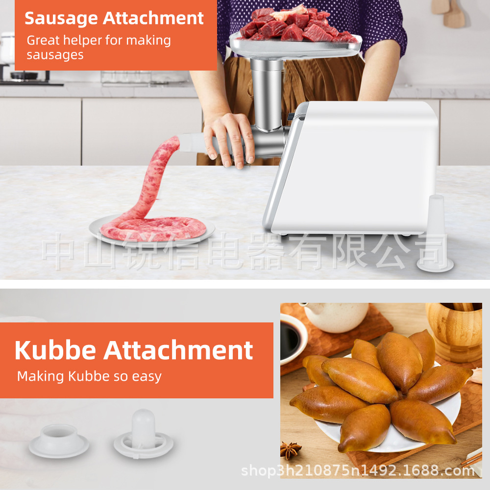 Meat Grinder Amazon Ebay wish ventas directas de fábrica picadora de carne enema multifuncional eléctrico para el hogar