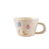 Accessory, ceramics, cute cup with glass, wholesale