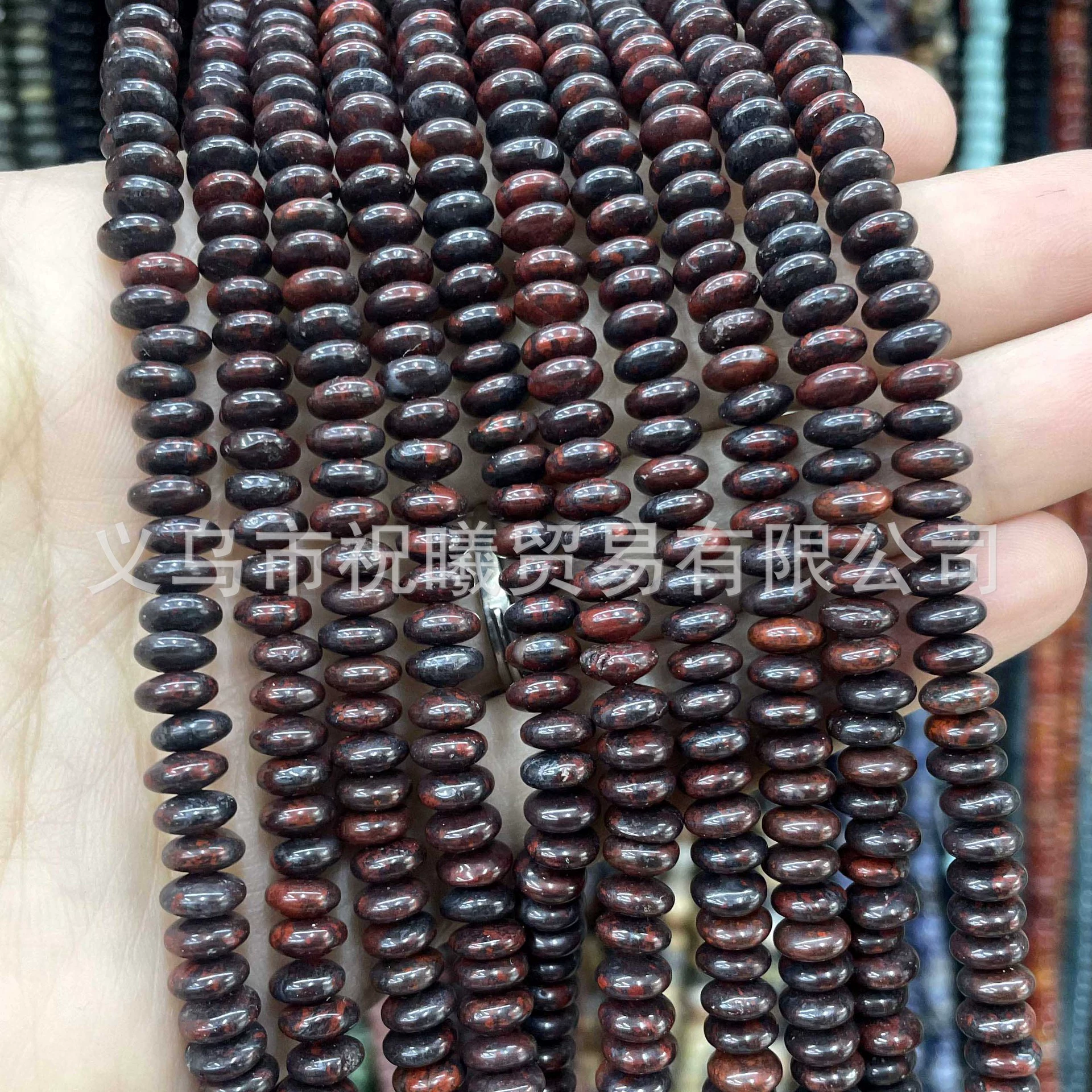 Natural ore jade, beads, accessories, bead bracelet, 3×6mm, geolocation function, wholesale
