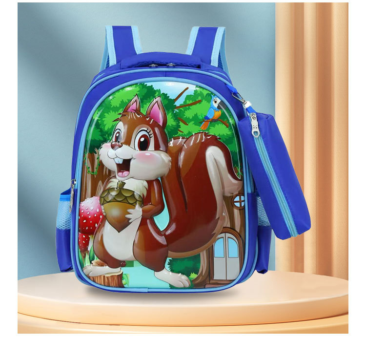 Mochilas escolares estilo caricatura para niños de primaria, niñas y niños, mochilas para grados 3-4-5-6, mochilas ultraligeras con protección para la columna vertebral.