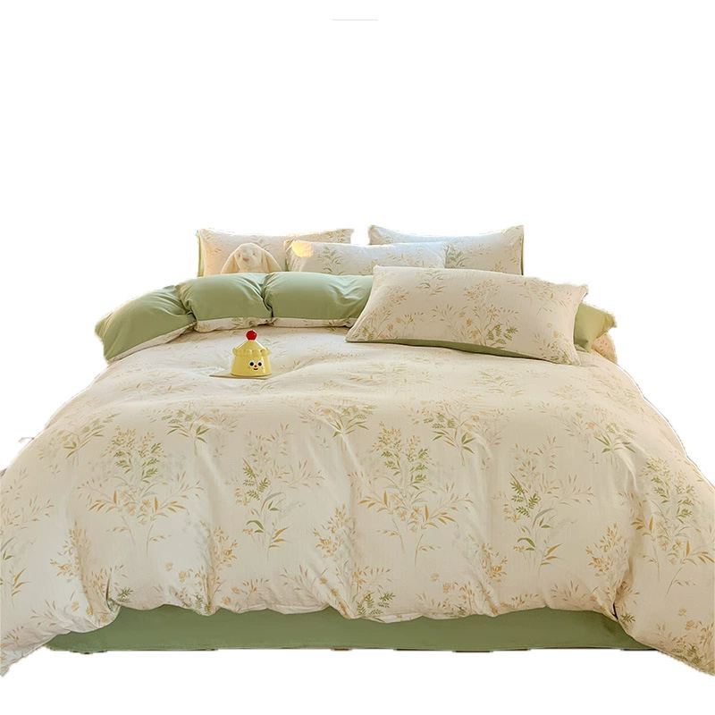 Duvet Cover Set (Fresh) Double-Layer Bedspread, 3–4 Piece Options, Multiple Patterns & Sizes