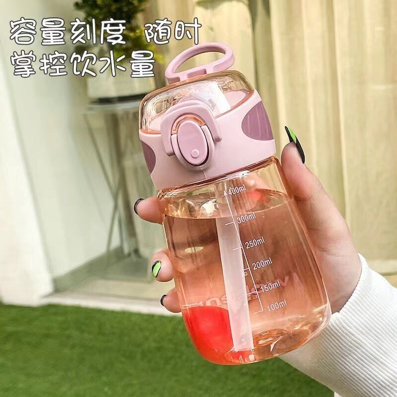 New Model Household Water Cup for Office Workers and Babies, Suitable for Ages 1 to 3, with Straw for Girls, Highly Portable Water Cup for Pregnant Women