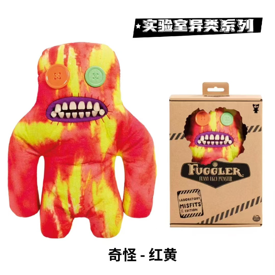 Cross-Border Exclusive Supply of Toothy Monster Dolls, Ugly-Cute Monster Plush Toys, Quirky Plush Dolls, Trendy Toy Dolls
