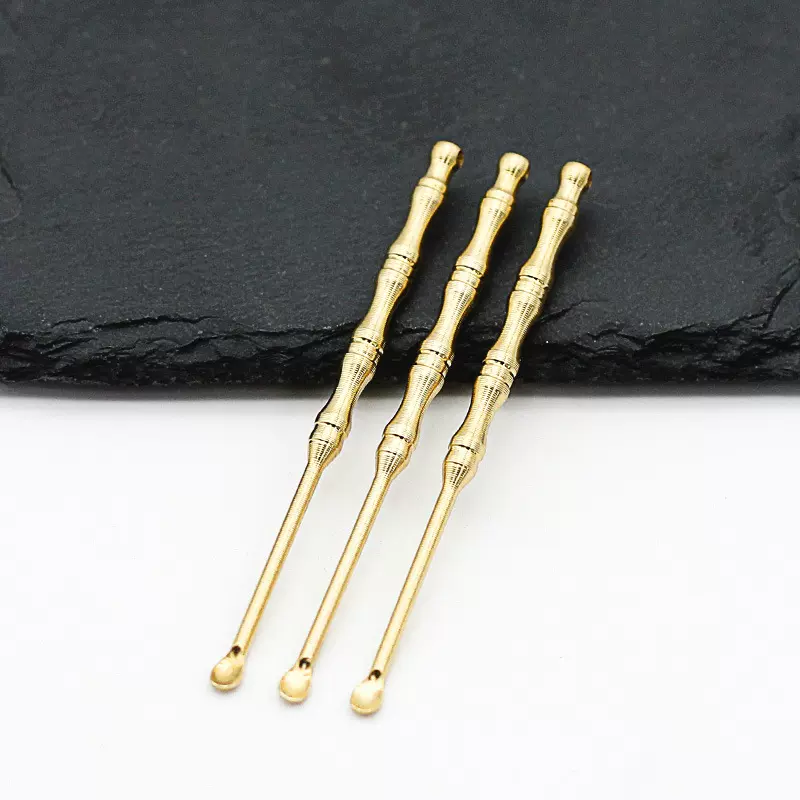 现货黄铜耳勺日常掏耳勺挖耳勺钥匙扣挂饰生活用品工厂直销批发