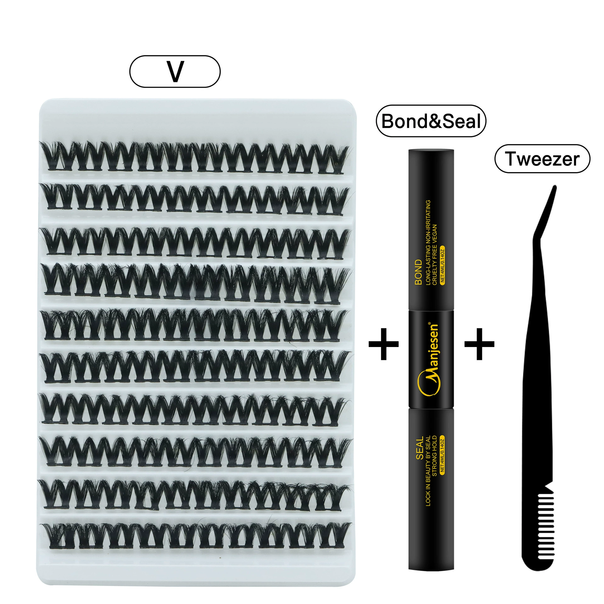 Кросс-бордер ресницы накладные false eyelashes large capacity ladder thickening