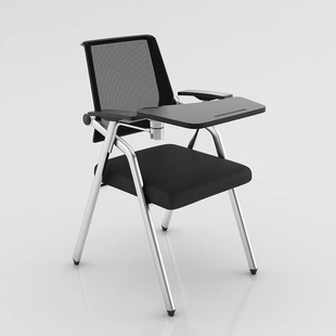 Folding Training Chair with Table Board Conference Chair with Writing Board Table and Chair Integrated Conference Room Meeting Chair Training Class Chair
