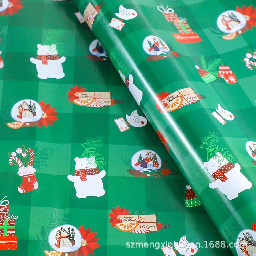 2507 Navidad (papel recubierto); Tamaño: 74 * 51cm