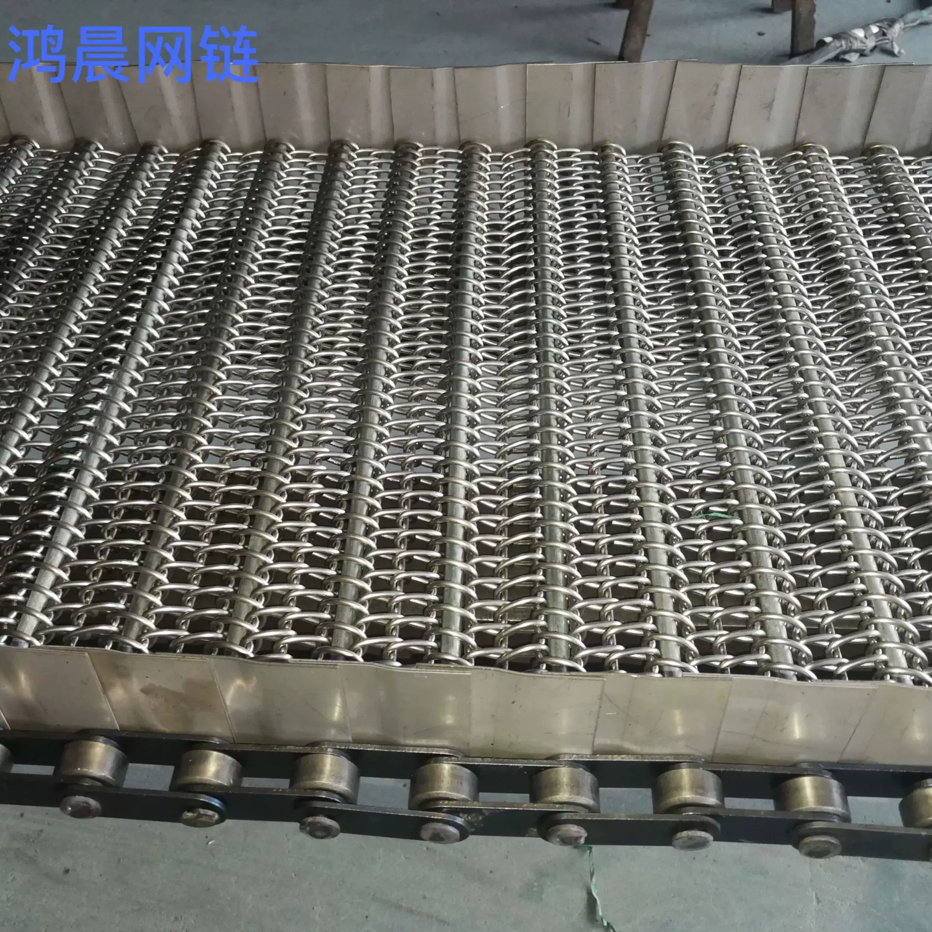 304不锈钢网带工业输送网链201钢丝烘干流水线链网隧道炉烘干网带