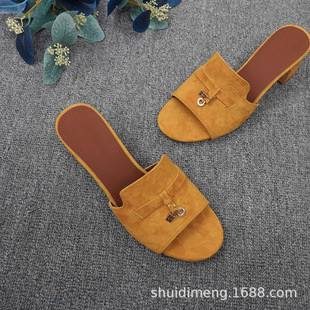 피���Slippers Slides��Ƥ��LP��߸�Ů��Ь��Ƥ�򷴽q����Ů