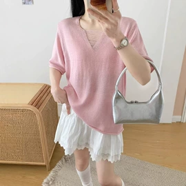 大码毛衣;女式针织衫;毛衣