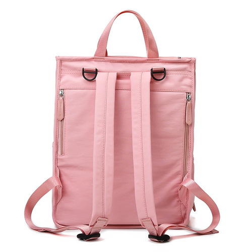 Portable nylon water-repellent mommy bag, fashionable and convenient mother and baby bag for traveling, mommy bag with printable LOGO