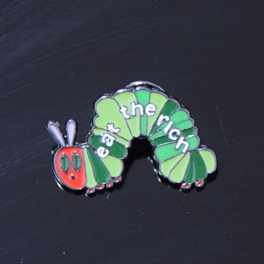Cartoon brooch