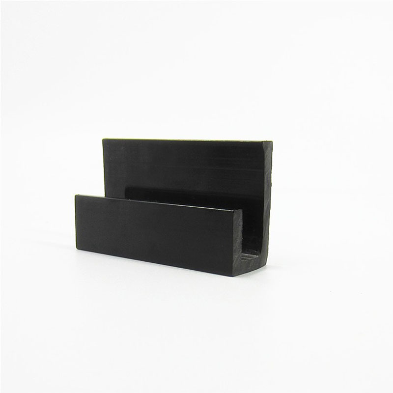 Tiras de plástico PVC, canales de plástico, ranuras en forma de U, sellado y sellado de bordes, perfiles de PVC, canales de PVC en forma de U, perfiles de plástico extruido. image 5
