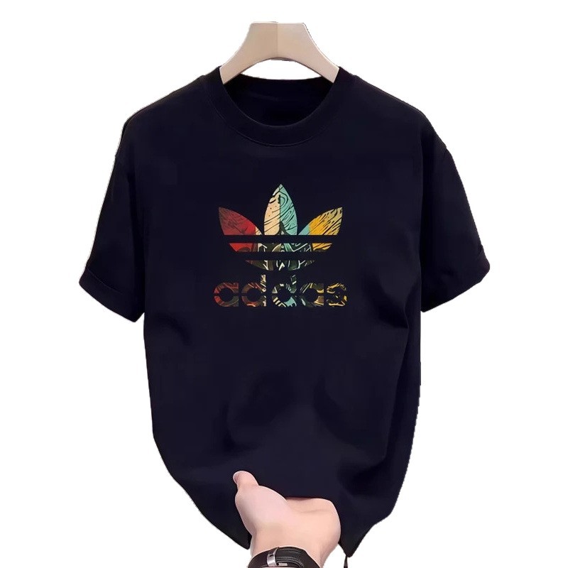 Tamisas de manga corta de hombre tendencia de verano de moda de hombre Tamisas de ropa de chicos 2025 nueva camiseta de manga media camiseta