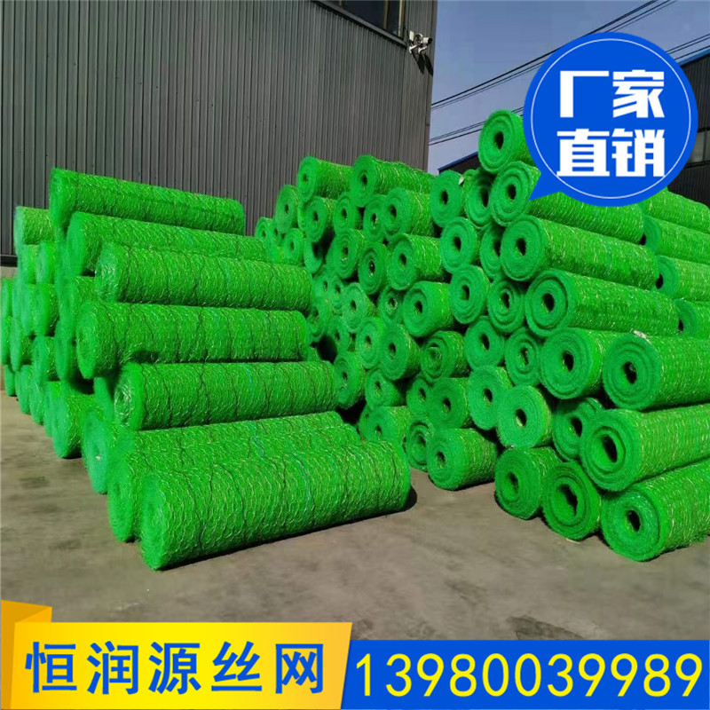 镀高尔凡加筋麦克垫 镀锌加筋麦克垫 加筋三维土工垫