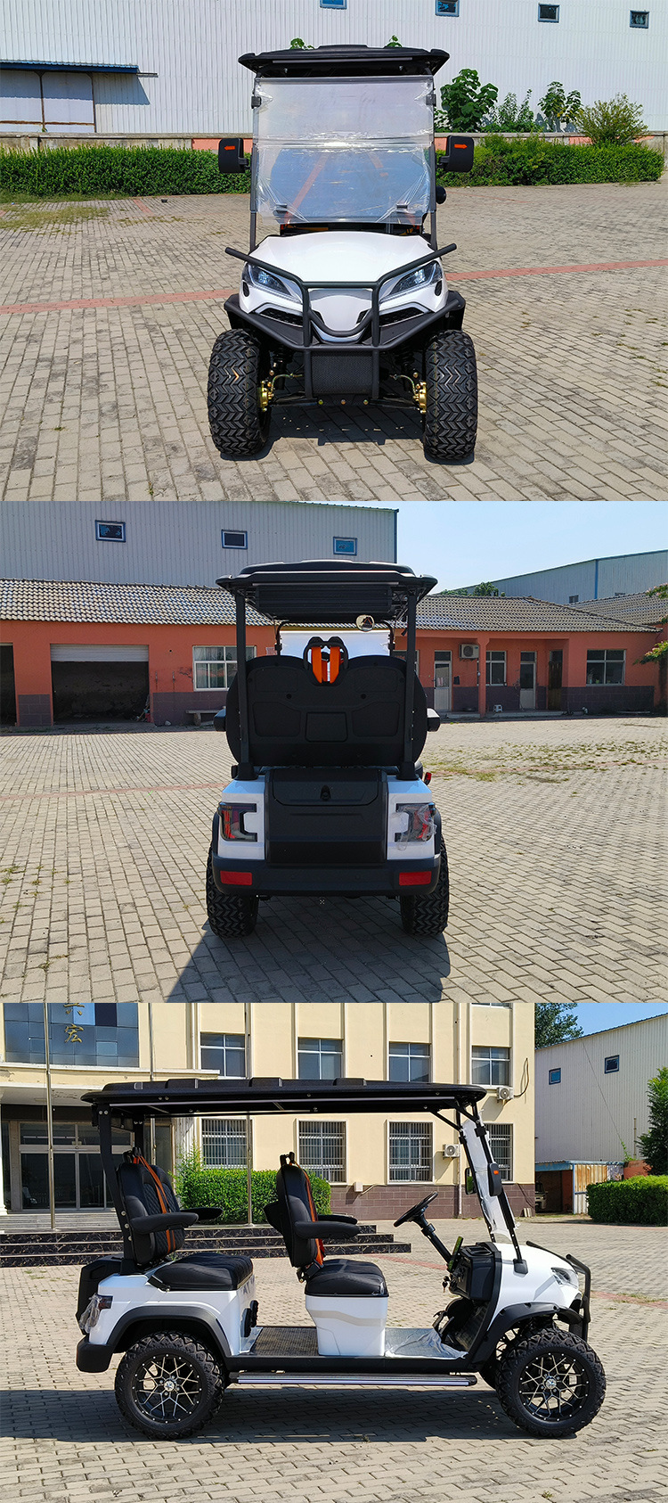 Golf Cart, Electric Four-Wheel Sightseeing Car, Hotel Reception Car, Airport Shuttle Car, Campus Tourist Sightseeing Car