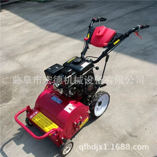 柴油碎草机 小型秸秆还田机 多功能果园除草手扶式灭茬机