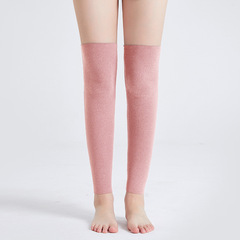 Cotton Knee Warmers for Spring and Summer, Unisex, Thin, Knee-Length Socks, Knee Protection, Warmth Preservation, Anti-Slip, Joint Support for Cold Legs