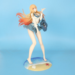 スタンス美少女フィギュア喜多川海夢二次元制服美少女ビーチ喜多川テーブル置物