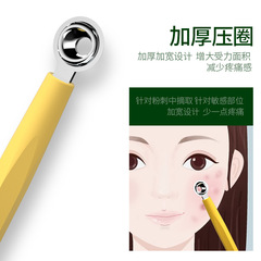 New Acne Needle 4-Piece Set, Blackhead Needle Candy Color Acne Needle Pimple Needle Beauty Needle Beauty Tool