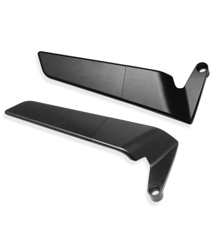 Suitable for Ducati Streetfighter V4, Kawasaki, Honda, and Rizoma monster-style fixed-wing rearview mirrors