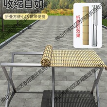 架子多功能折叠竹席货架桌子摊位夜市摆可伸缩邮展包便携地摊摆摊