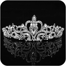 M 60508 Bridal Tiara Headpiece �����^ʹ� ���R�d�羳�W����