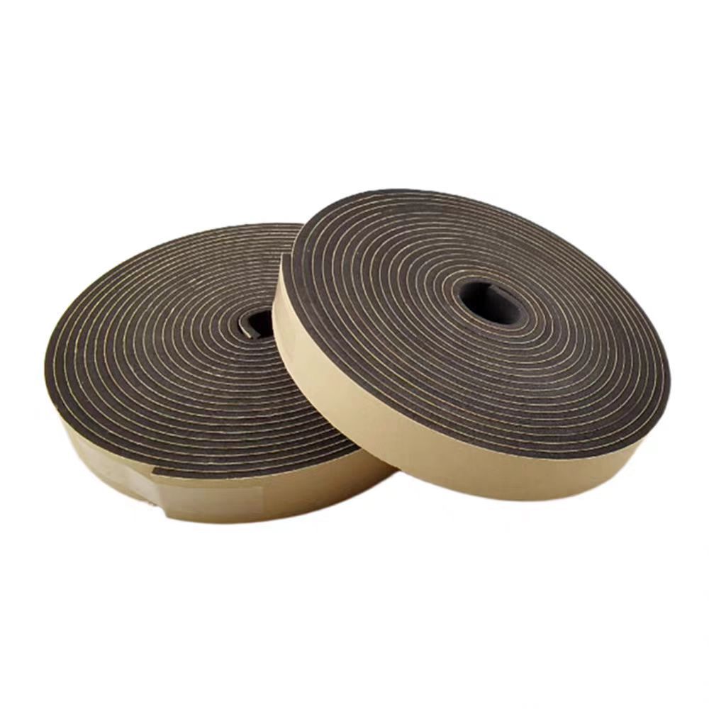 EVA泡棉密封条单面背胶海绵条隔音防撞泡棉胶带自粘泡棉防撞条