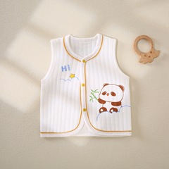 Baby vest for spring and autumn/winter, children's clothing top, for middle children, unisex baby sweatshirt, one piece drop shipping