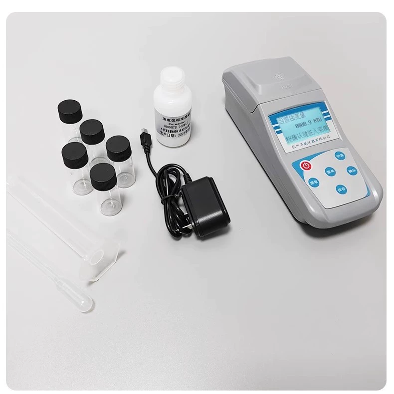 Портативный измеритель мутности типа микрокомпьютера QIWEI ZD-2A Портативный измеритель мутности легко носить с собой и точно и точно измеряет