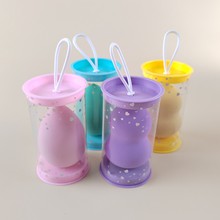 pvc圆筒圆柱筒包装盒加厚25丝吸塑卷边带盖透明圆柱形pvc包装盒子