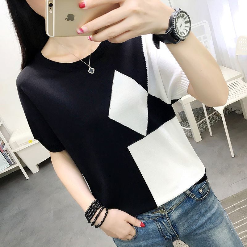 Summer design short sleeve T-shirt