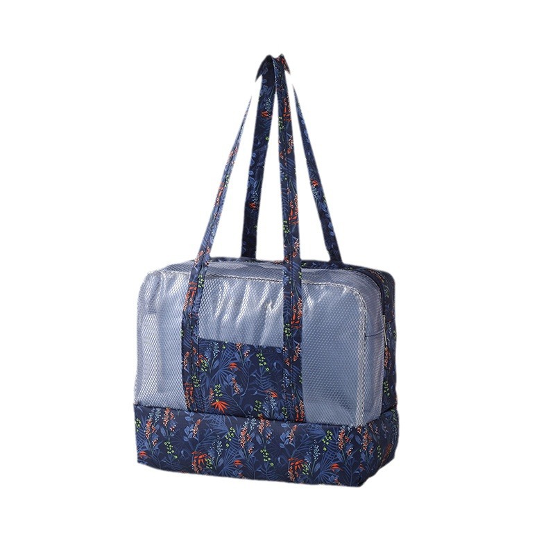 Bolsa de viaje de hombro separación seca y húmeda bolsa de natación bolsa de playa bolsa de almacenamiento de ropa bolsa de almacenamiento de gran capacidad de fitness viaje