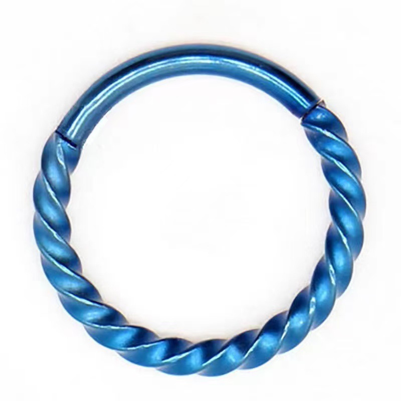 Piercing Nasenring Aus Edelstahl Körperschmuck Elegantes Design_voghion.com