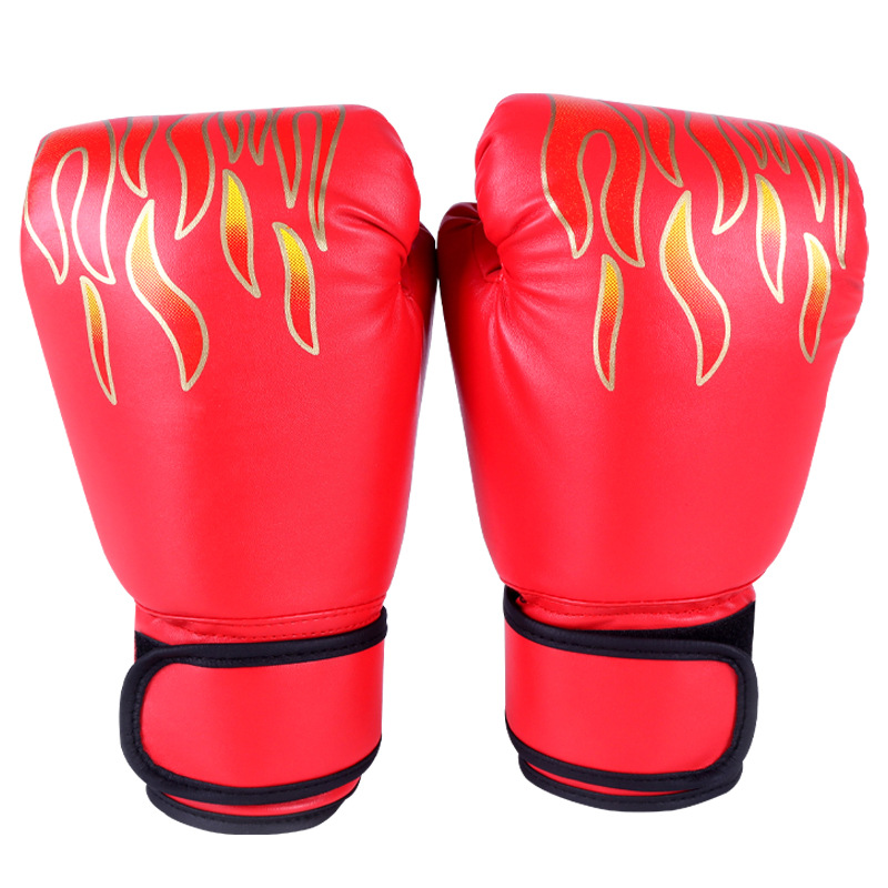 Guantes de boxeo de PU, para adultos y niños, equipo de protección para taekwondo, Sanda y lucha